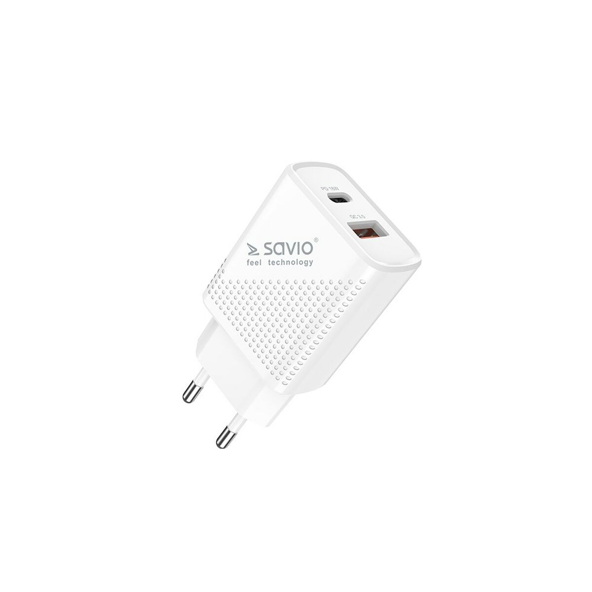 Cargador de Pared Savio LA-05 Blanco 18 W
